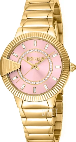 Glam Chic Puntale Rosa/Guldtonat stål Ø32 mm