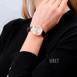 Glam Chic Puntale Silverfärgad/Läder Ø32 mm