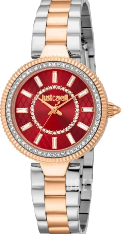 Glam Chic Röd/Roséguldstonat stål Ø30 mm