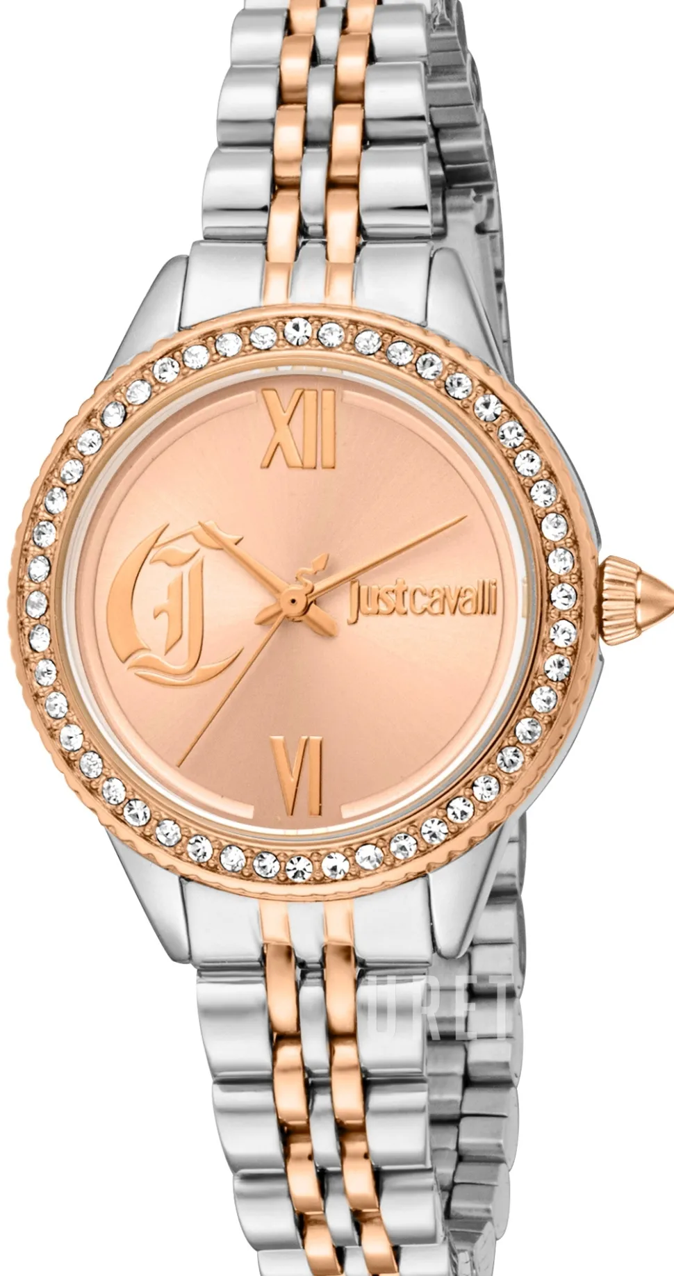 Glam Chic Roséguldstonad/Roséguldstonat stål Ø30 mm