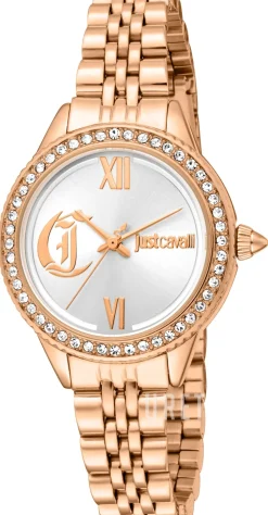 Glam Chic Silverfärgad/Roséguldstonat stål Ø30 mm