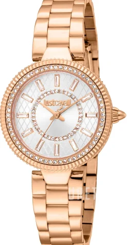 Glam Chic Silverfärgad/Roséguldstonat stål Ø30 mm