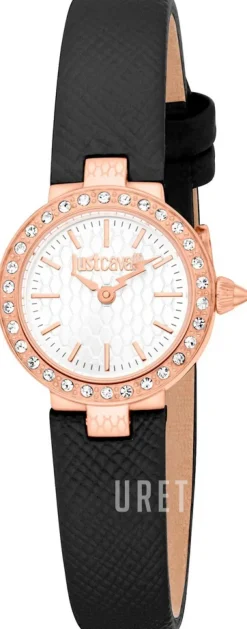 Glam Chic Vit/Läder Ø23 mm