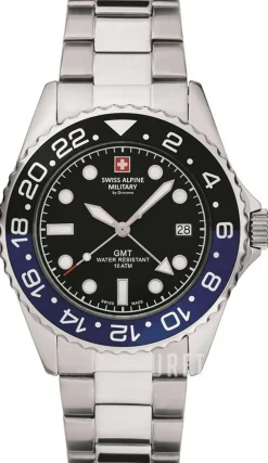 GMT Svart/Stål Ø42 mm