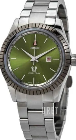 Golden Horse Grön/Stål Ø41.8 mm