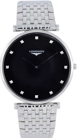 Grande Classique Svart/Stål Ø37 mm