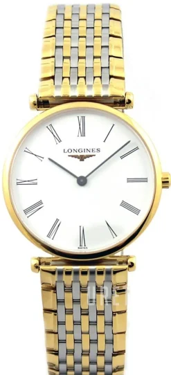 Grande Classique Vit/Gulguldtonat stål Ø29 mm