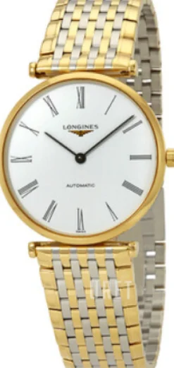 Grande Classique Vit/Gulguldtonat stål Ø36 mm