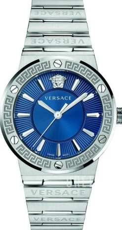 Greca Blå/Stål Ø38 mm