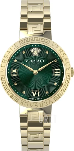 Greca Grön/Gulguldtonat stål Ø36 mm