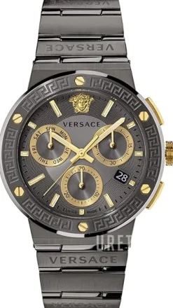 Greca Grå/Stål Ø44 mm