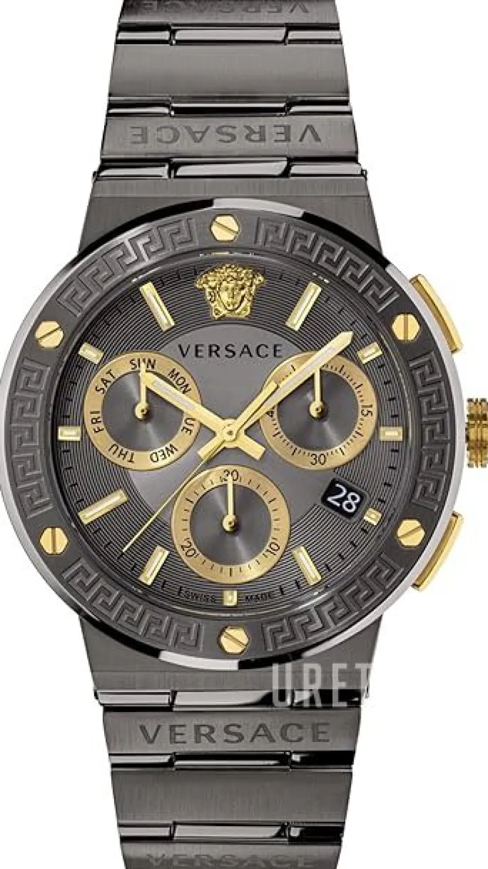 Greca Grå/Stål Ø44 mm