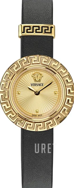 Greca Guld/Läder Ø28 mm