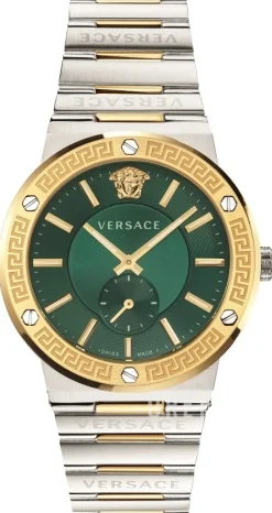 Greca Logo Grön/Stål Ø42 mm