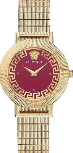 Greca Röd/Gulguldtonat stål Ø44 mm