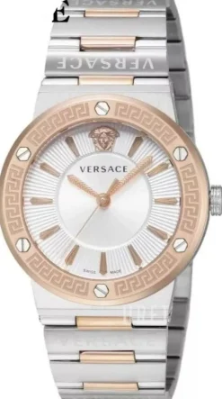 Greca Silverfärgad/Roséguldstonat stål Ø38 mm