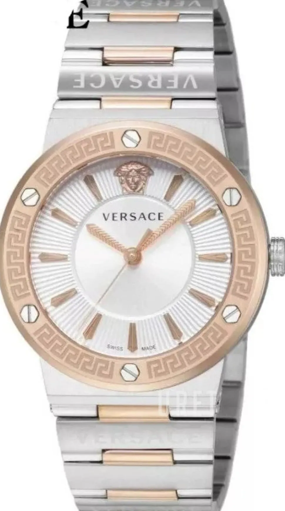 Greca Silverfärgad/Roséguldstonat stål Ø38 mm