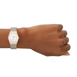 Grenen Lille Vit/Läder Ø26 mm