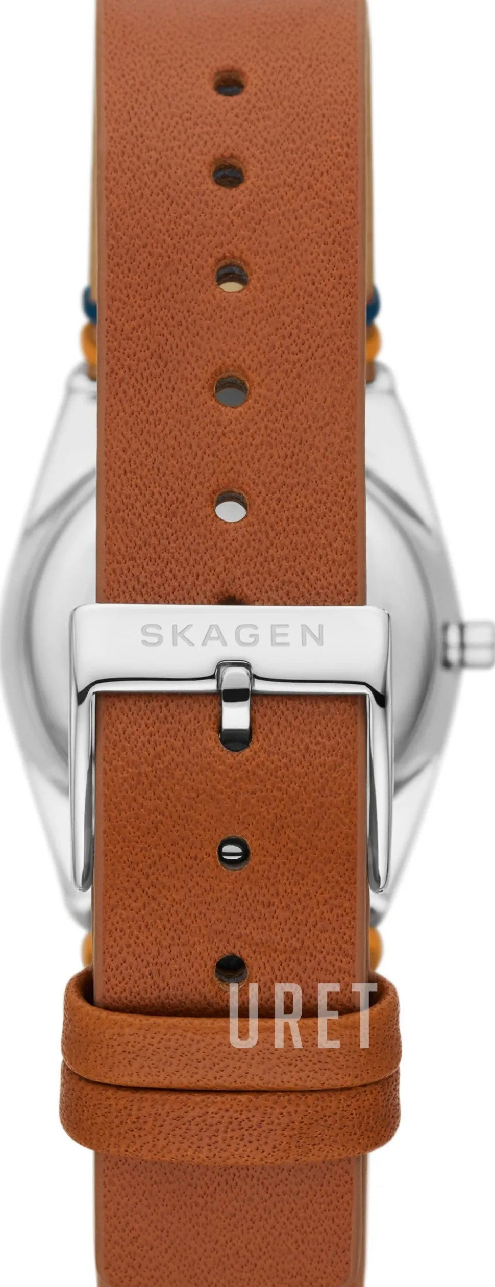 Grenen Lille Vit/Läder Ø26 mm