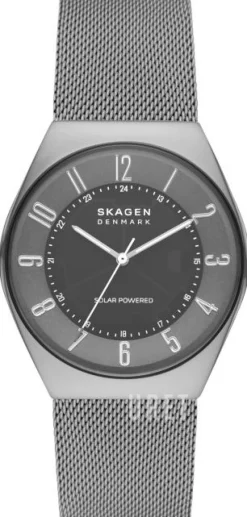 Grenen Solar Powered Grå/Stål Ø37 mm