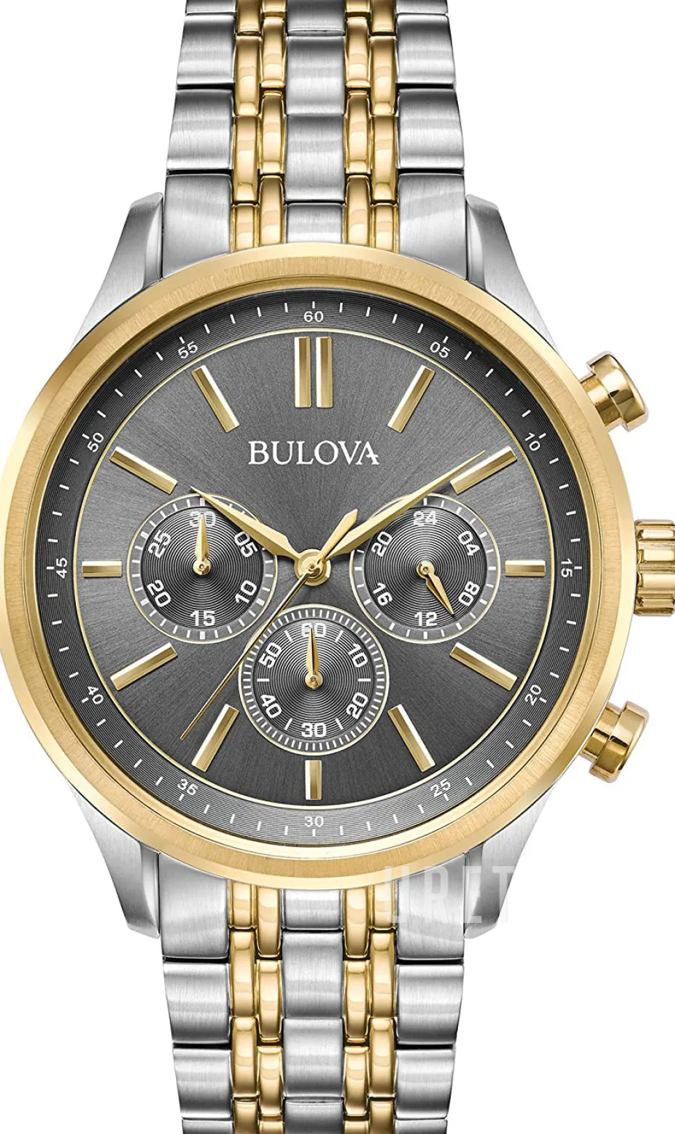 Grå/Gulguldtonat stål Ø42 mm