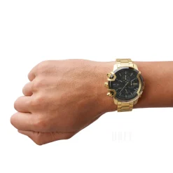 Griffed Svart/Guldtonat stål Ø48 mm