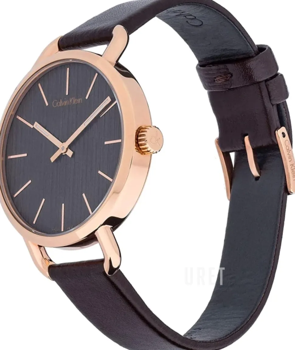 Grå/Roséguldstonat stål Ø42 mm