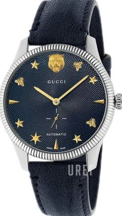 G-Timeless Blå/Läder Ø40 mm