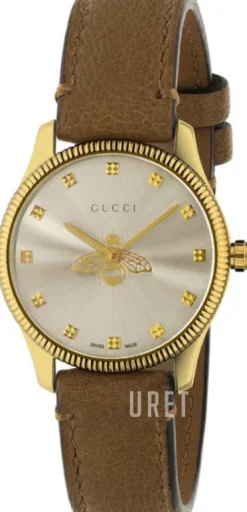 G-Timeless Silverfärgad/Läder Ø29 mm