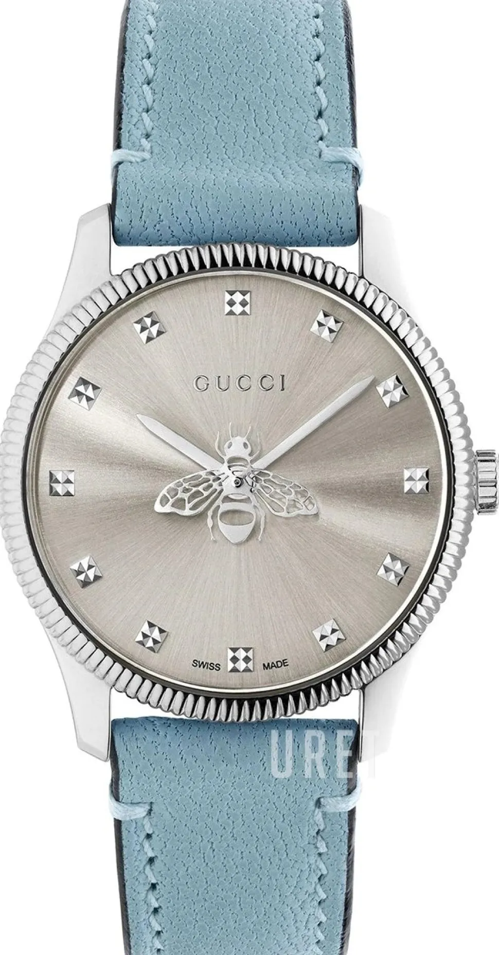 G-Timeless Silverfärgad/Läder Ø29 mm