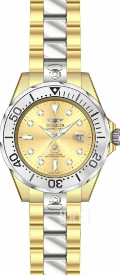 Guld/Gulguldtonat stål Ø47 mm