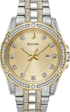 Guld/Gulguldtonat stål Ø43 mm