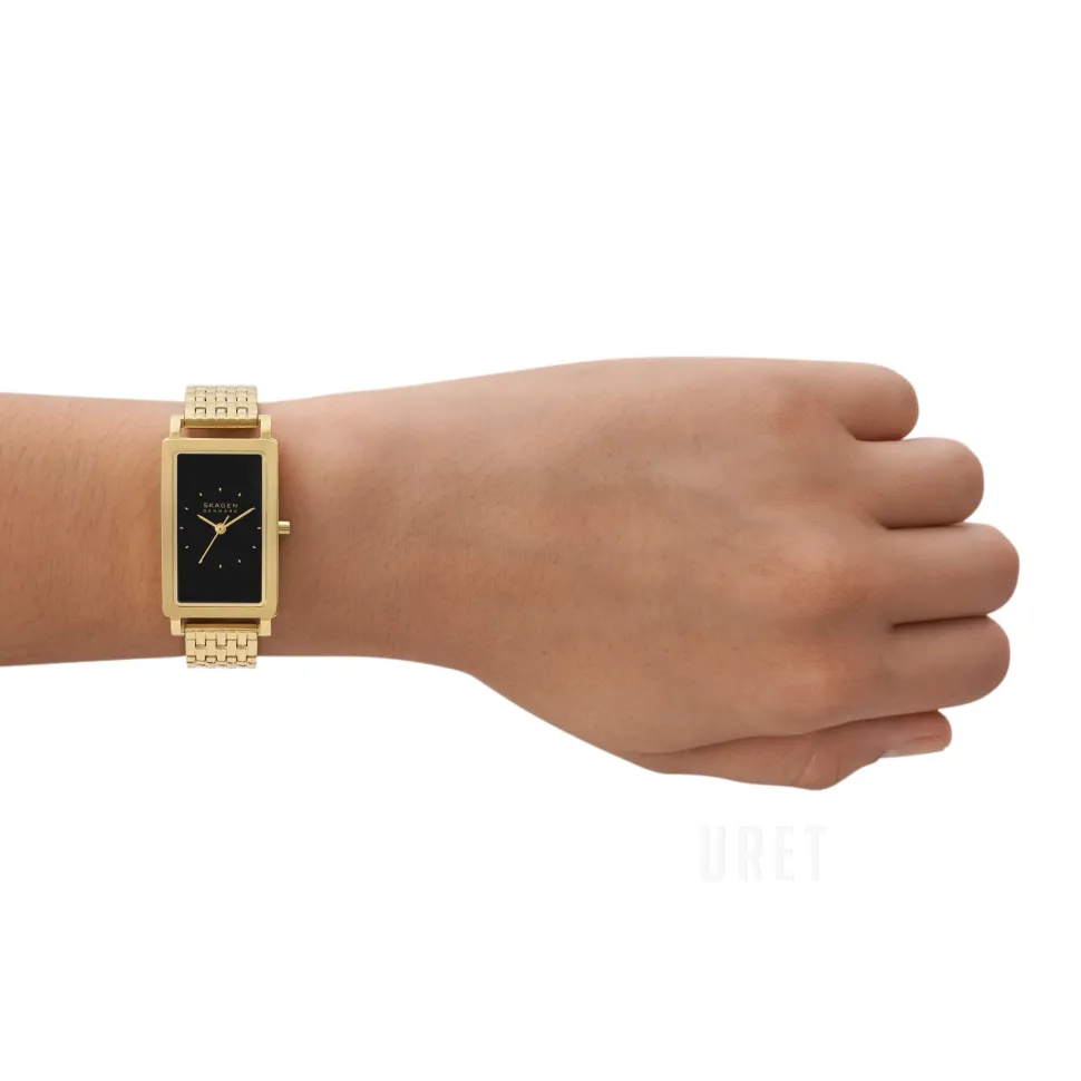 Hagen Svart/Guldtonat stål Ø43 mm