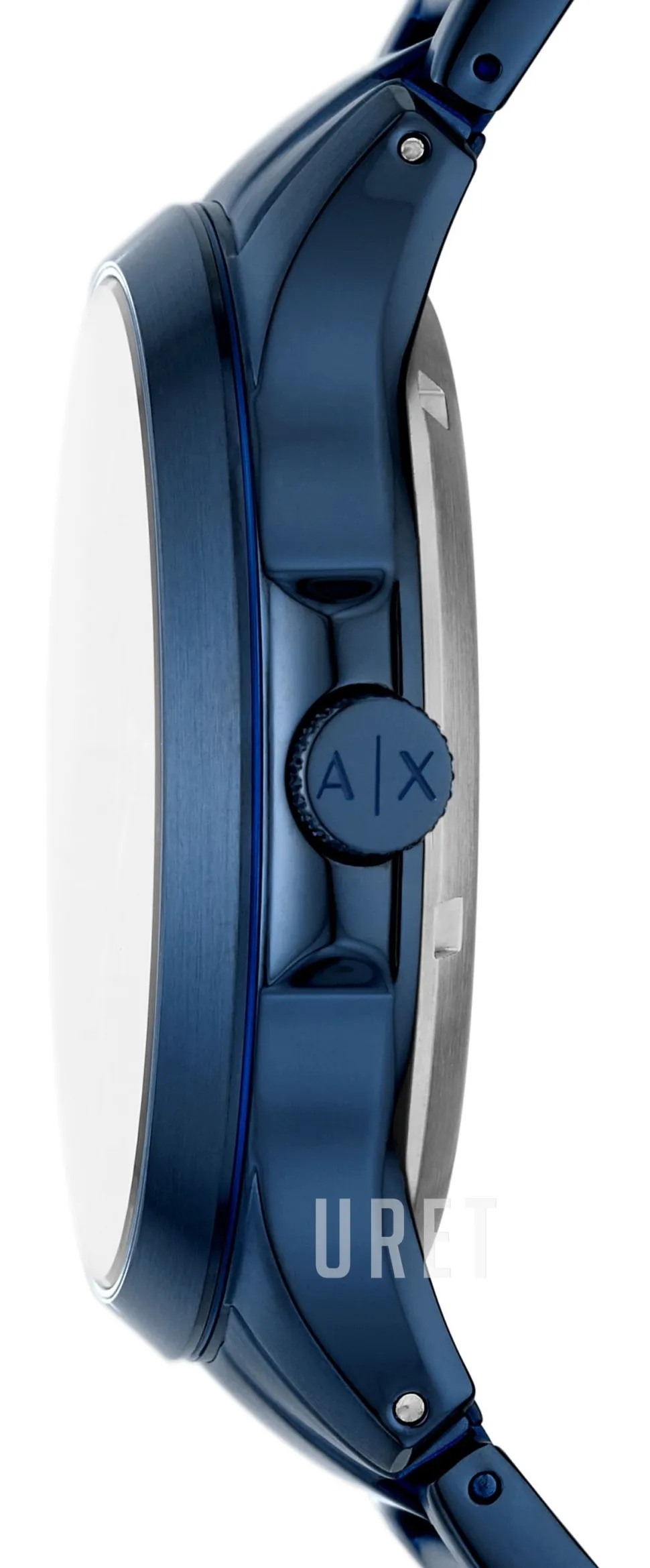 Hampton Blå/Stål Ø46 mm