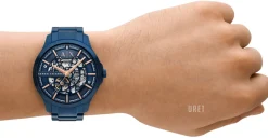 Hampton Blå/Stål Ø46 mm