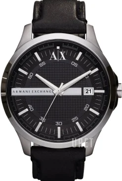 Hampton Svart/Läder Ø47 mm