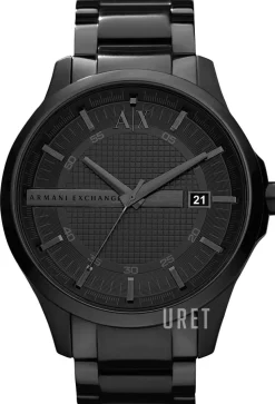 Hampton Svart/Stål Ø46 mm