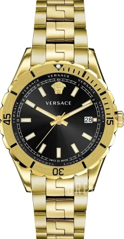 Hellenyium Svart/Gulguldtonat stål Ø42 mm