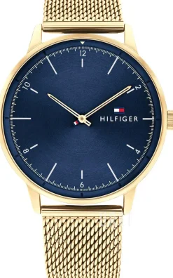 Hendrix Blå/Gulguldtonat stål Ø43 mm