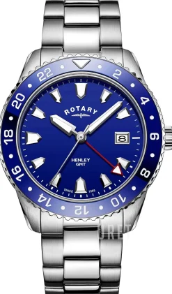 Henley Blå/Stål Ø41 mm