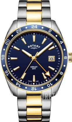 Henley Blå/Stål Ø40 mm