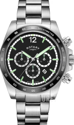 Henley Svart/Stål Ø41 mm