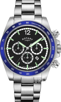 Henley Svart/Stål Ø41 mm