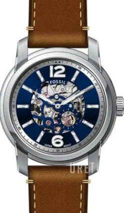 Heritage Blå/Läder Ø43 mm