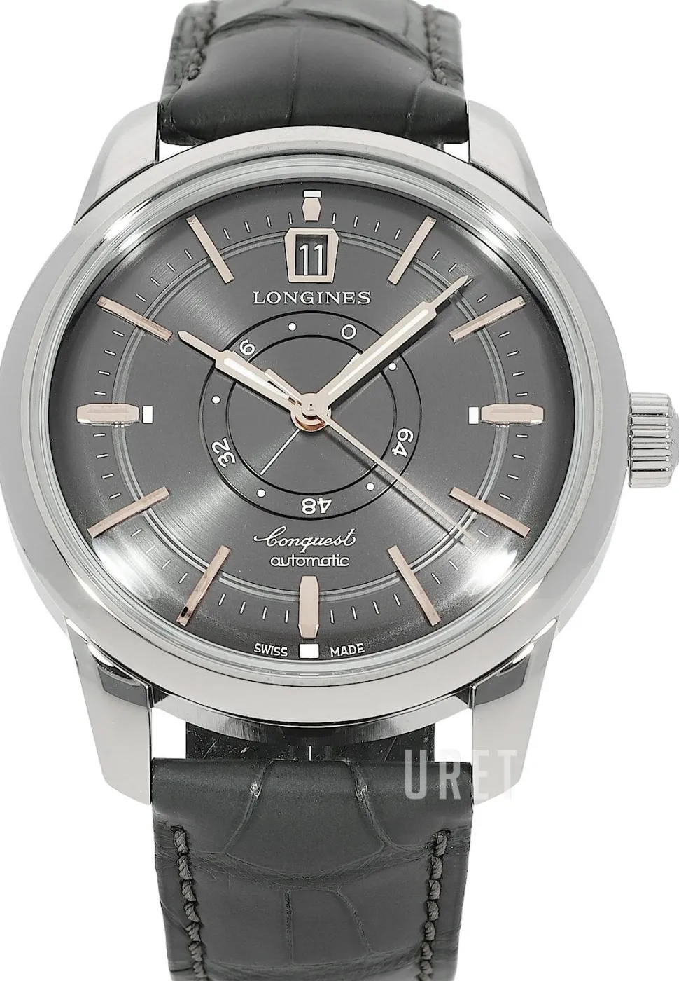 Heritage Classic Grå/Läder Ø38 mm