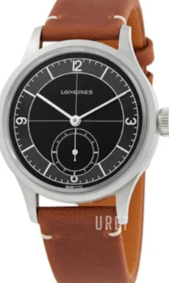 Heritage Classic Svart/Läder Ø38.5 mm