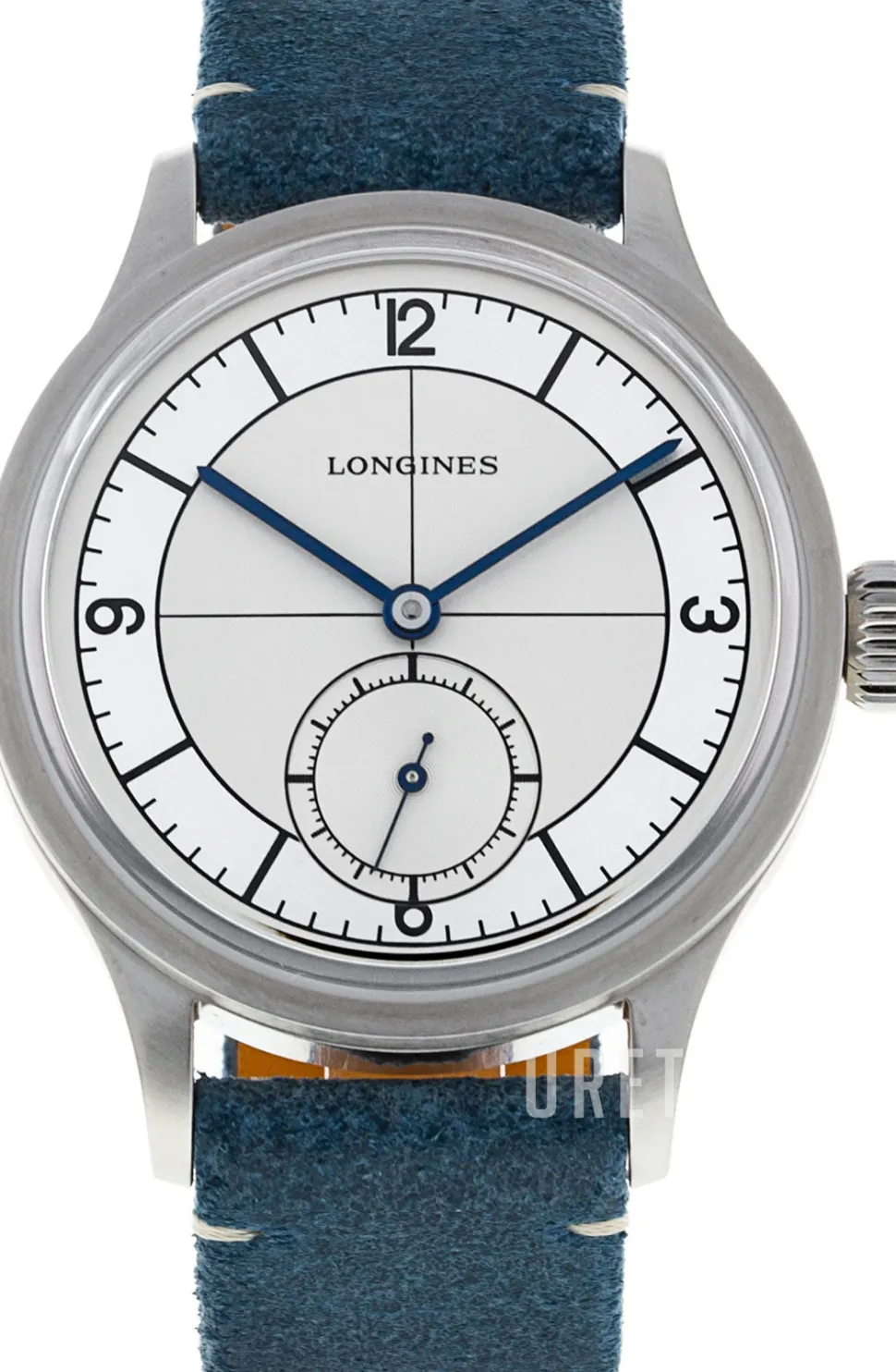 Heritage Silverfärgad/Läder Ø38.5 mm