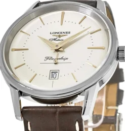 Heritage Silverfärgad/Läder Ø38.5 mm