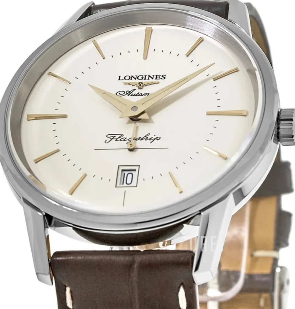 Heritage Silverfärgad/Läder Ø38.5 mm