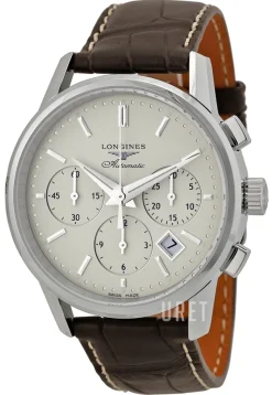 Heritage Silverfärgad/Läder Ø40 mm